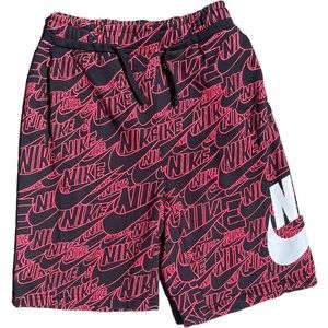 Nike Vintage Allover Print Youth XL Sweatshorts